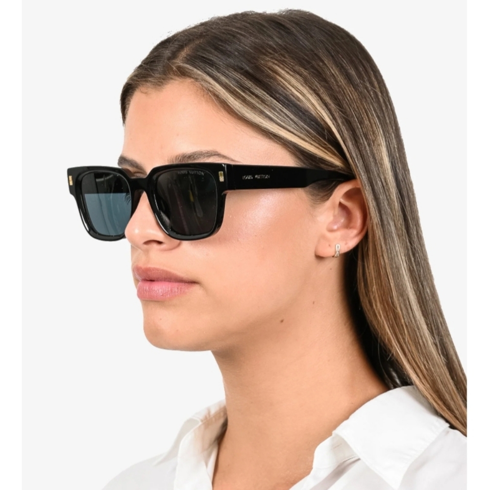 LV Escape Square Sunglasses Louis Vuitton Black Sunglasses
